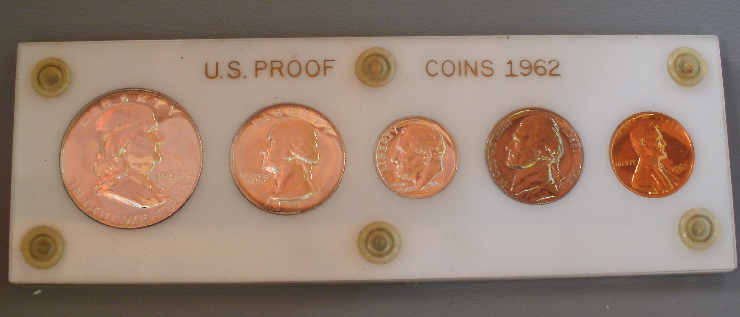 1962 US PROOF COIN SET